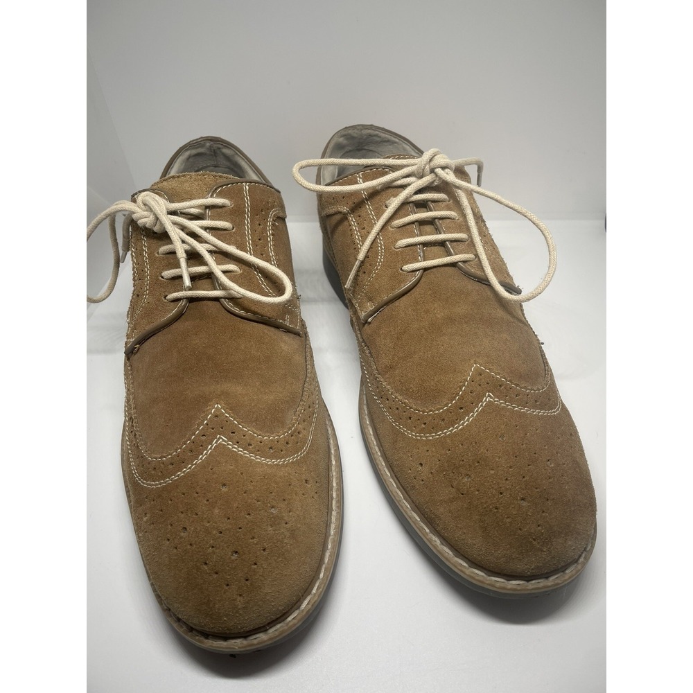 G.H. Bass & Co. Men's Pierson Taupe Dress Shoes (T300) Size 12D